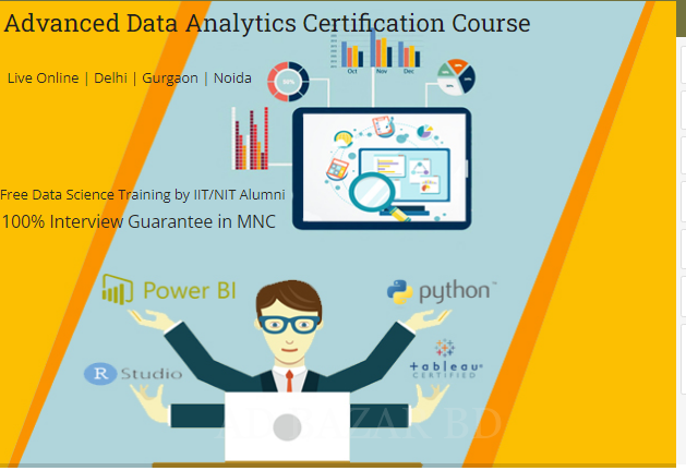 Data Analyst Course in Delhi,110029. Best