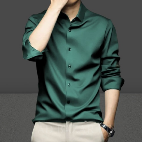 China High Spandex Micro Stitch Man Shirt