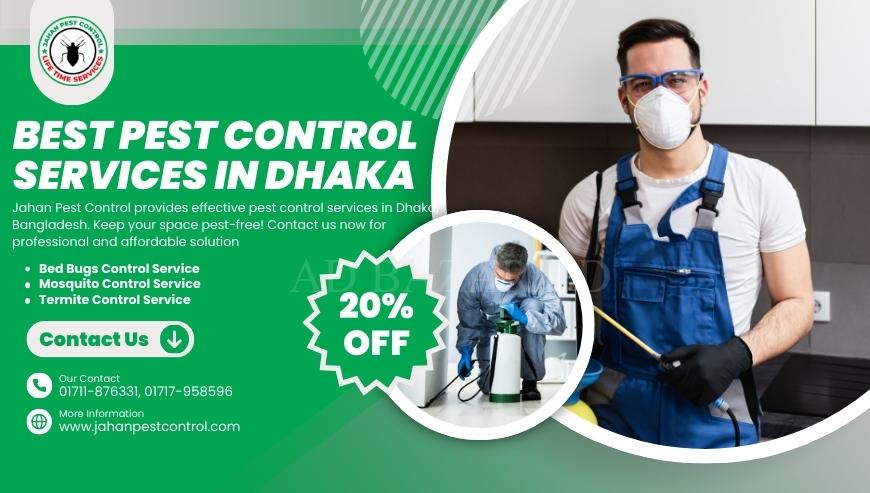 Best Pest Control Services in Dhaka – Jaha