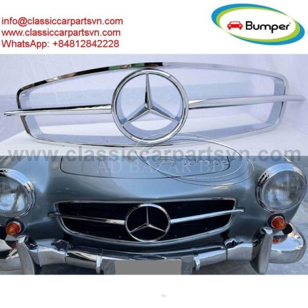 Mercedes 190SL Roadster front grille (1955