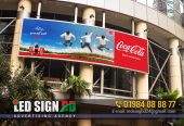 Outdoor Advertising LED Name Plate in BD
