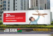 Outdoor Advertising LED Name Plate in BD