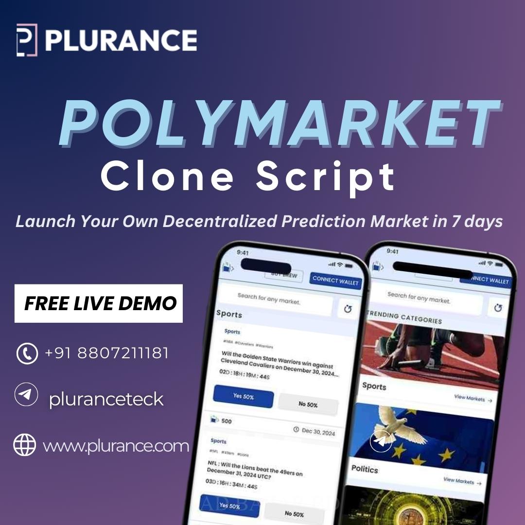 polymarket clone script