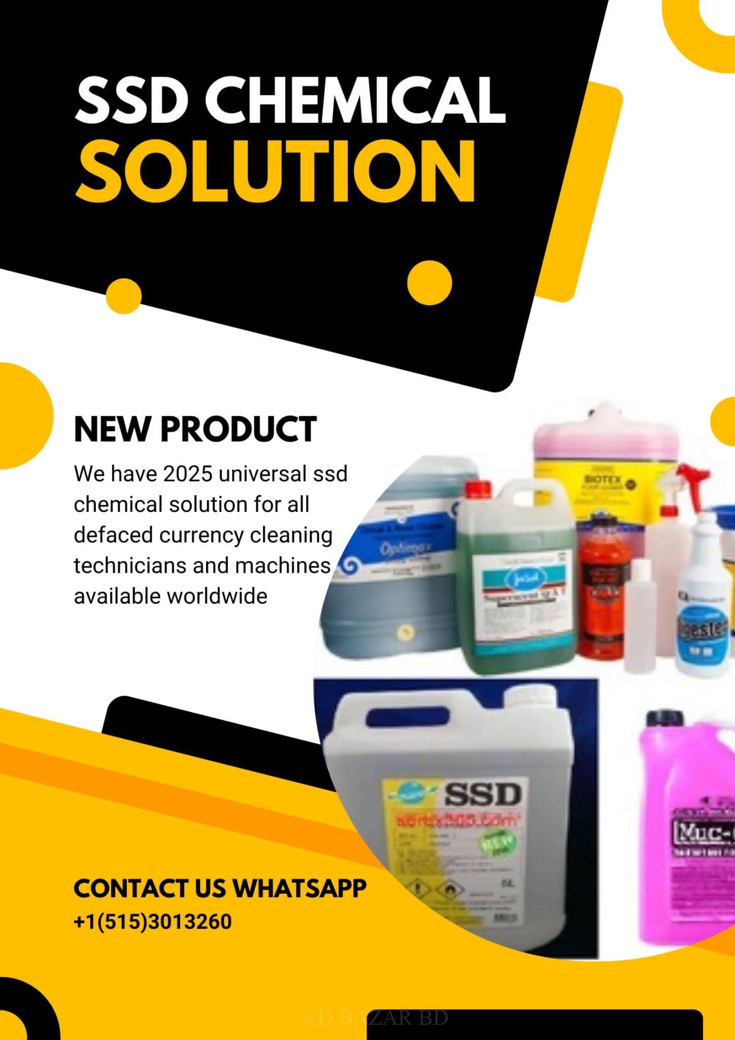 DEFACED NOTES CLEANING WITH SSD CHEMICALS