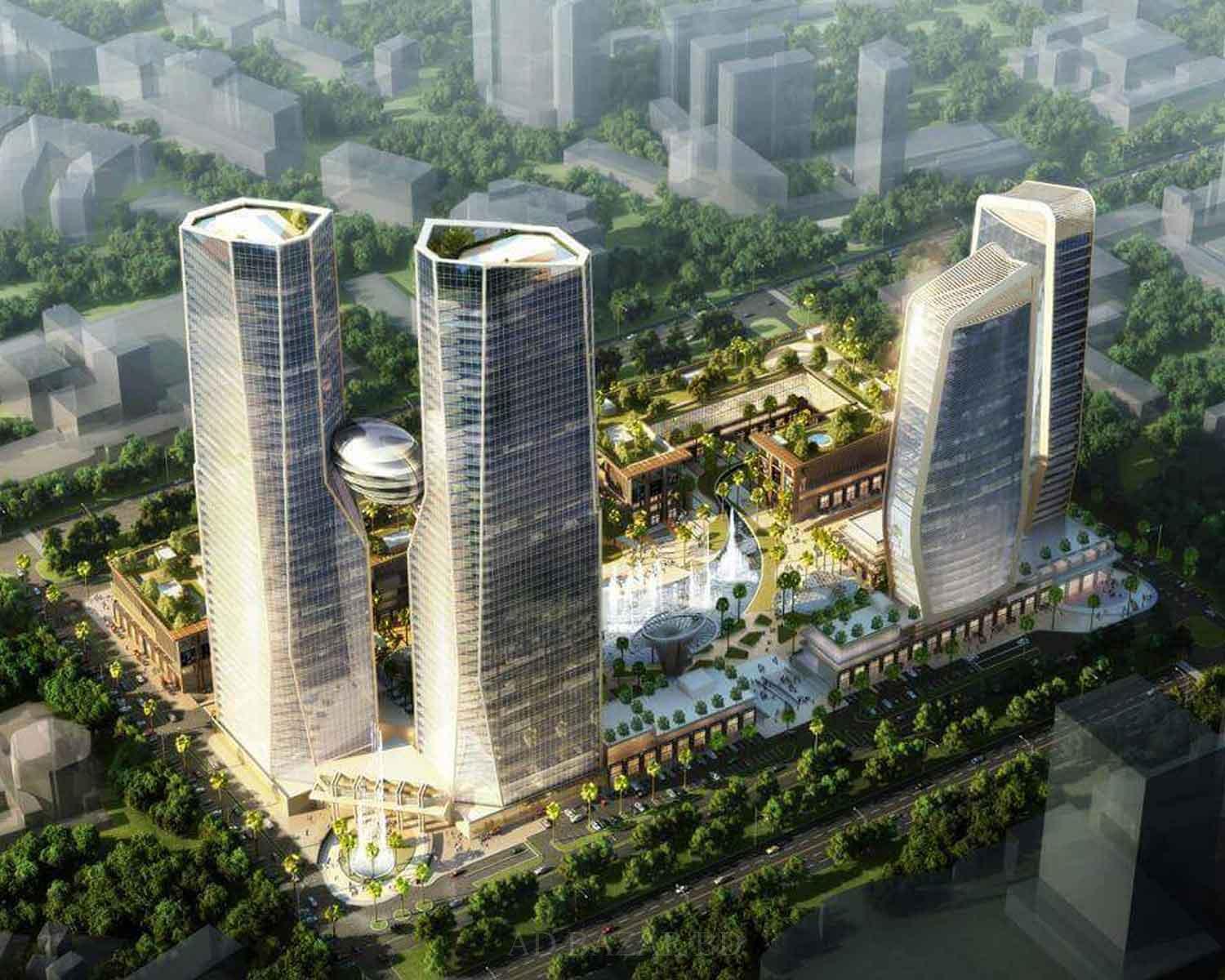 Office & Shops at Bhutani Cyberthum