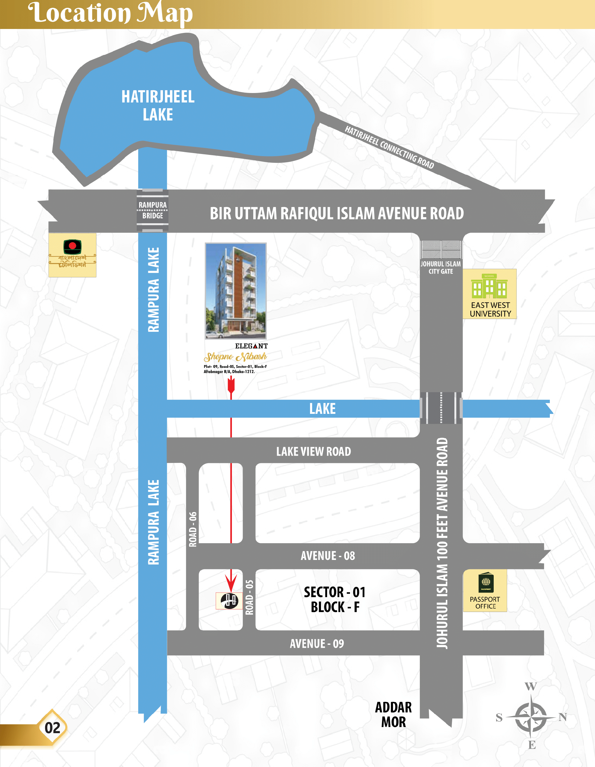 Luxurious Apartment for sale at Aftabnagar