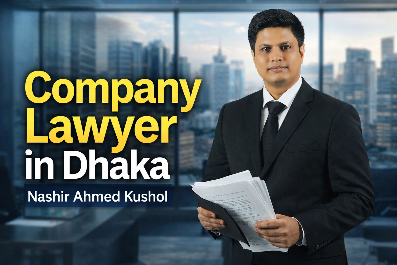 Nashir Ahmed Kushol – Lawyer in Bangladesh
