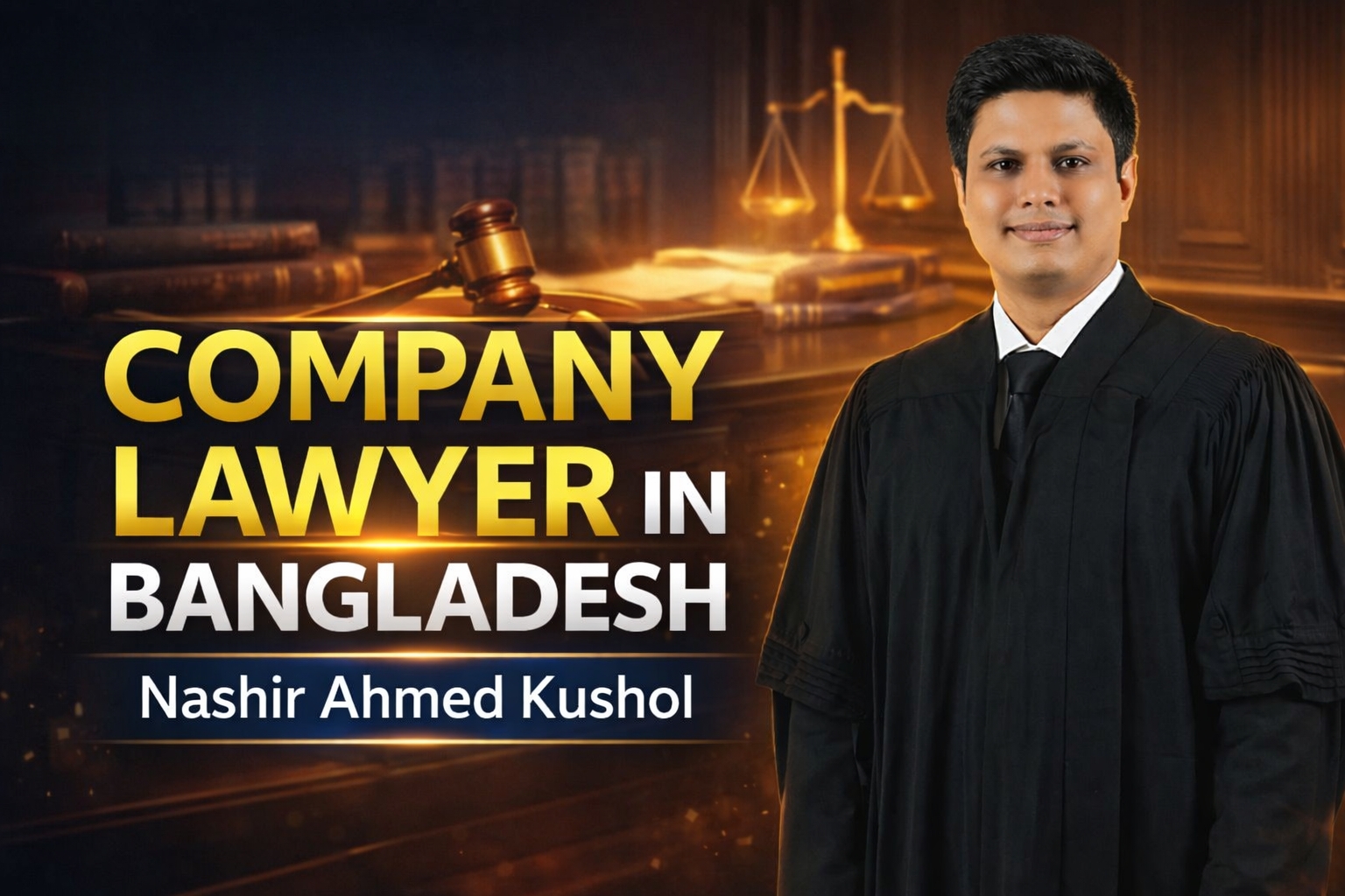 Nashir Ahmed Kushol – Lawyer in Bangladesh