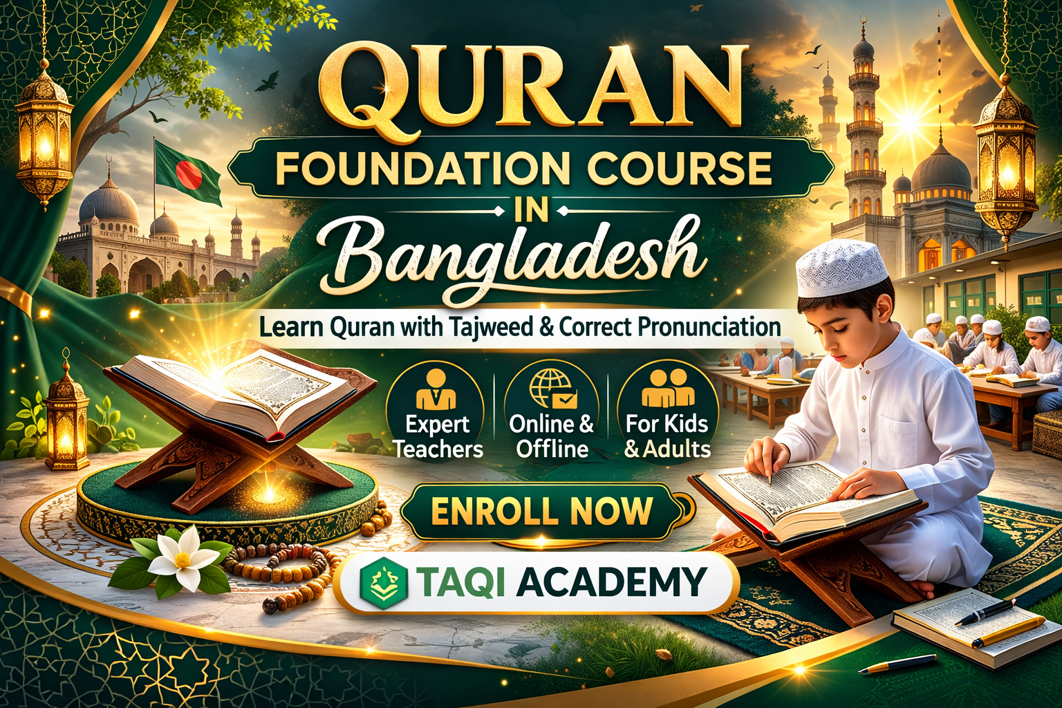Taqi Academy – Complete Hifz Program in Bangladesh